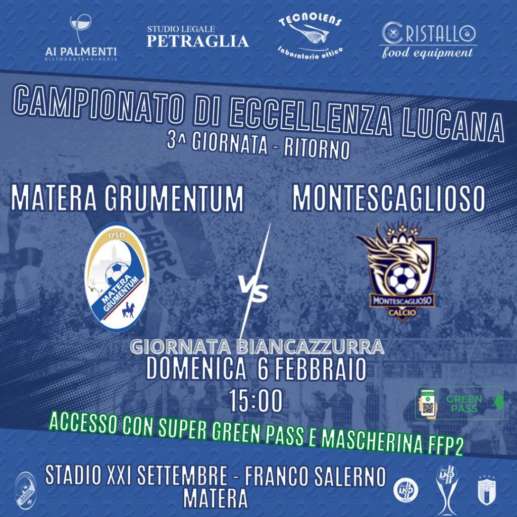 Matera - Montescaglioso Giornata Biancazzurra