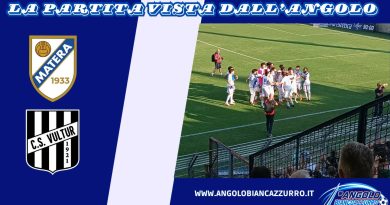 Matera Vultur Rionero 5-2: pagelle, tabellino, highlights a videointerviste ai tifosi.