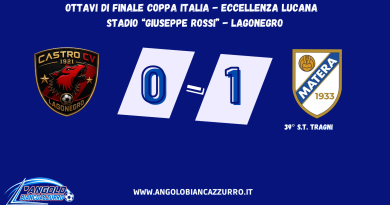 Matera 1933, turnover vincente in Coppa Italia