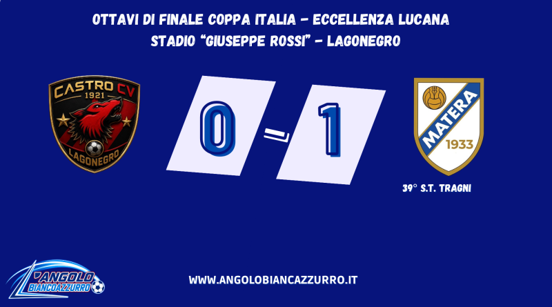 Matera 1933, turnover vincente in Coppa Italia