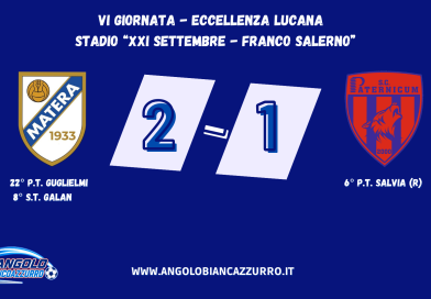 Vittoria sofferta per il Matera